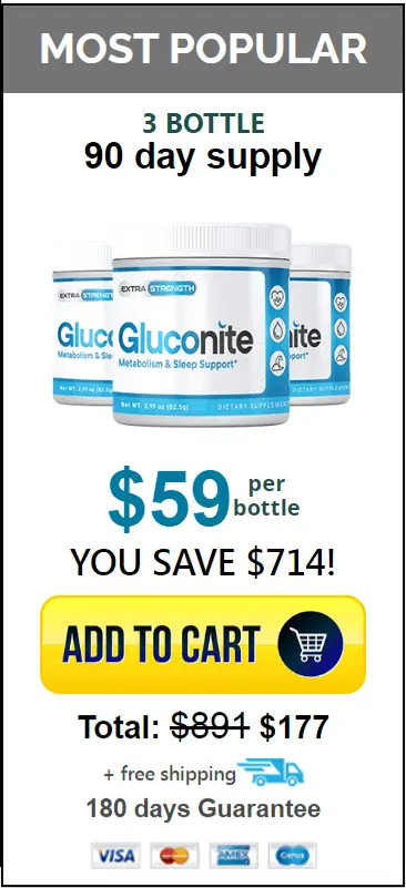 Gluconite - 3 Bottles