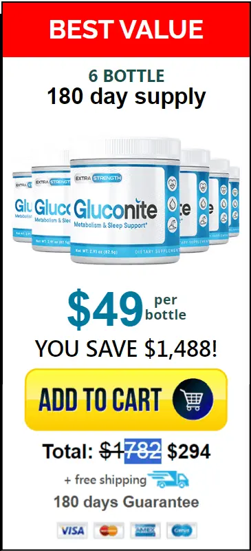 Gluconite - 6 Bottles